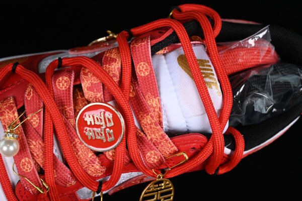 DUNK LOW SB CASUAL WEDDING SHOES RED_WHITE
