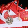 DUNK LOW SB CASUAL WEDDING SHOES RED_WHITE