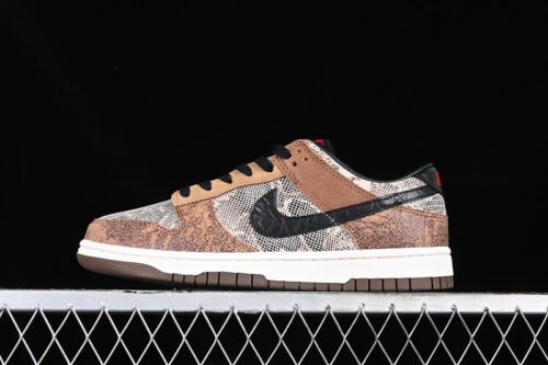 DUNK LOW PREMIUM CO JP NATURAL_BLACK_ALE BROWN_PECAN_DARK DRIFTWOOD_RED