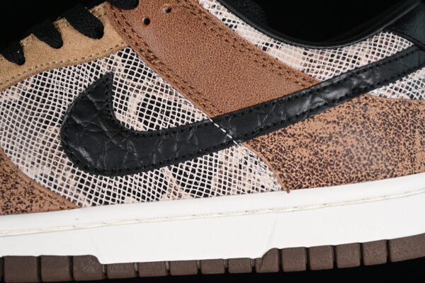 DUNK LOW PREMIUM CO JP NATURAL_BLACK_ALE BROWN_PECAN_DARK DRIFTWOOD_RED