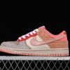 CLOT X DUNK LOW WHAT THE BROWN_GREY_RED