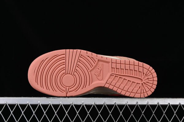 CLOT X DUNK LOW WHAT THE BROWN_GREY_RED