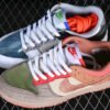 CLOT X DUNK LOW WHAT THE BROWN_GREY_RED