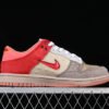 CLOT X DUNK LOW WHAT THE BROWN_GREY_RED