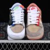 CLOT X DUNK LOW WHAT THE BROWN_GREY_RED