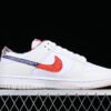 DUNK LOW GS MULTI COLOR PAISLEY WHITE_DIFFUSED BLUE_WHITE_MYSTIC RED