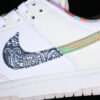 DUNK LOW GS MULTI COLOR PAISLEY WHITE_DIFFUSED BLUE_WHITE_MYSTIC RED