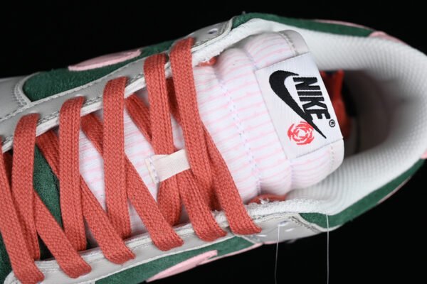 DUNK LOW ALL PETALS UNITED LIGHT BONE_SAIL_FIR GREEN_SAKURA PINK