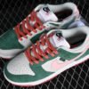 DUNK LOW ALL PETALS UNITED LIGHT BONE_SAIL_FIR GREEN_SAKURA PINK