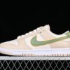 DUNK LOW PALE IVORY_OIL GREEN_WHITE_LASER ORANGE_SANDDRIFT