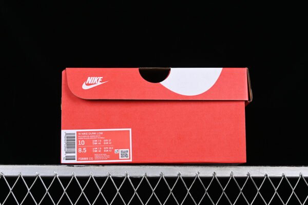 DUNK LOW PALE IVORY_OIL GREEN_WHITE_LASER ORANGE_SANDDRIFT