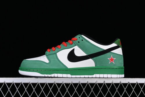 DUNK LOW PRO SB HEINEKEN CLASSIC GREEN_BLACK-WHITE-RED