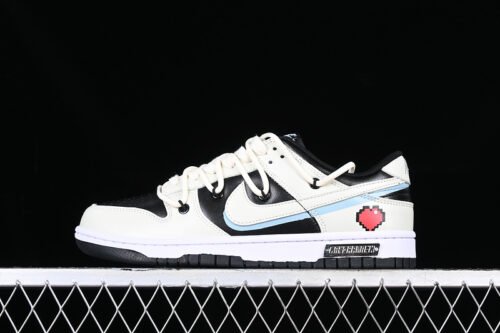 DUNK LOW SB WHITE_BLACK_BLUE