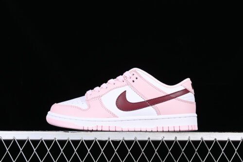DUNK LOW GS PINK FOAM _DARK BEETROOT_WHITE