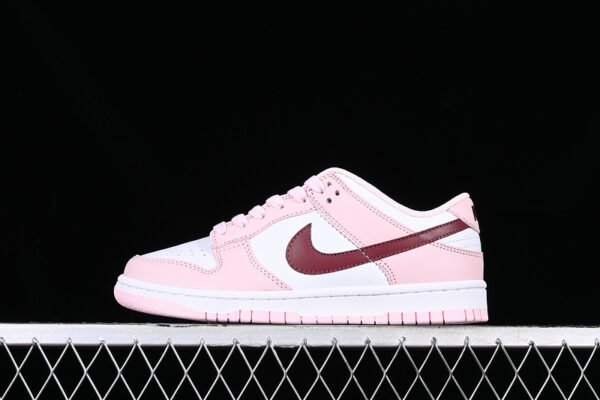 DUNK LOW GS PINK FOAM _DARK BEETROOT_WHITE