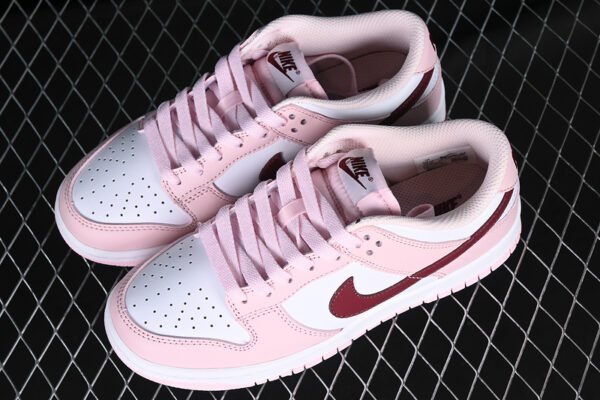 DUNK LOW GS PINK FOAM _DARK BEETROOT_WHITE