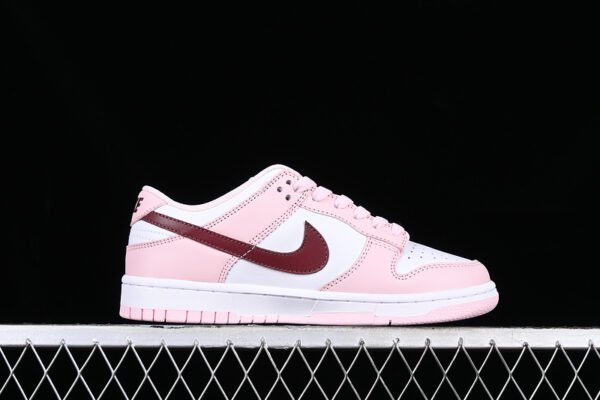 DUNK LOW GS PINK FOAM _DARK BEETROOT_WHITE