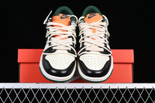DUNK LOW MIAMI HURRICANES WHITE_BLACK_GREY