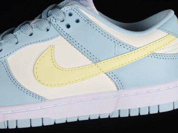 DUNK LOW CITRON TINT WHITE_YELLOW_BLUE