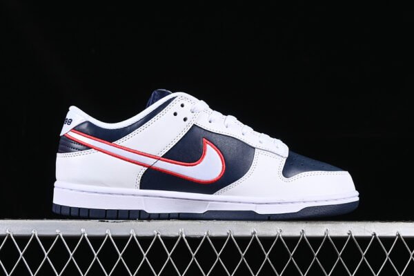 DUNK LOW PREMIUM OBSIDIAN_WHITE_UNIVERSITY RED_WOLF GREY
