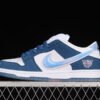 BORN X RAISED X DUNK LOW SB ONE BLOCK AT A TIME DEEP ROYAL BLUE_WHITE_WHITE