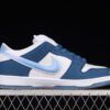 BORN X RAISED X DUNK LOW SB ONE BLOCK AT A TIME DEEP ROYAL BLUE_WHITE_WHITE