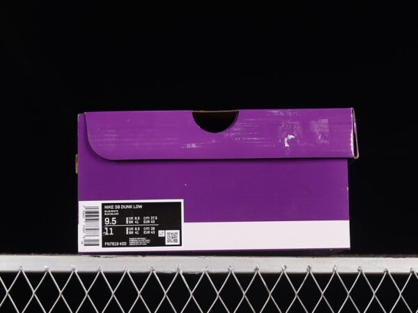 BORN X RAISED X DUNK LOW SB ONE BLOCK AT A TIME DEEP ROYAL BLUE_WHITE_WHITE