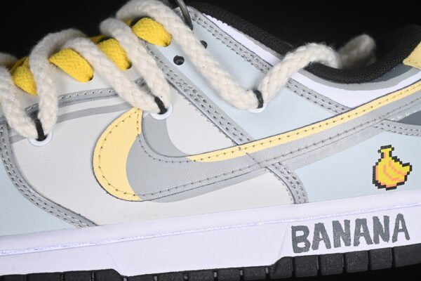 DUNK LOW SB BANANA WHITE_YELLOW_GREY_BLUE