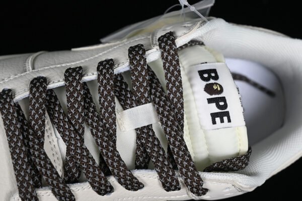DUNK LOW BAPE WHITE_BROWN