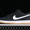 DUNK LOW SB BLACK_WHITE_BLACK_GUM LIGHT BROWN