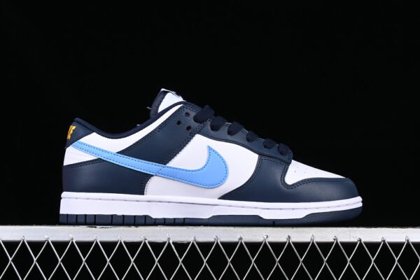 DUNK LOW OBSIDIAN_WHITE_UNIVERSITY GOLD_UNIVERSITY BLUE
