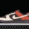 DUNK LOW RED PANDA VELVET BROWN_SANDDRIFT_RUGGED ORANGE