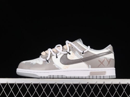 DUNK LOW SB ESS WHITE_NEUTRAL GREY