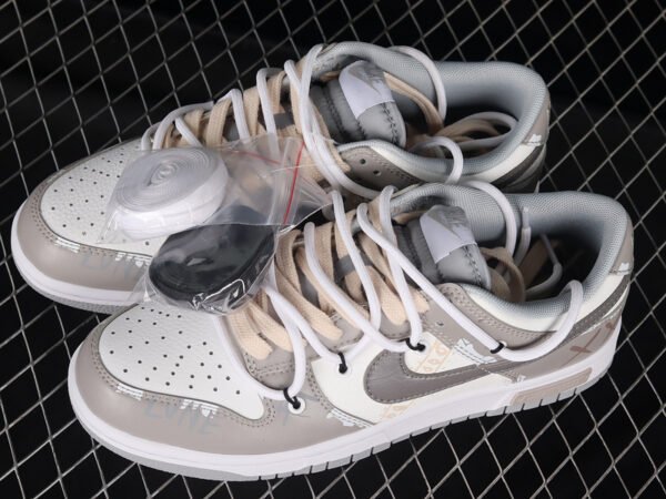 DUNK LOW SB ESS WHITE_NEUTRAL GREY
