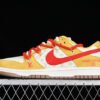 DUNK LOW LV WHITE_YELLOW_RED