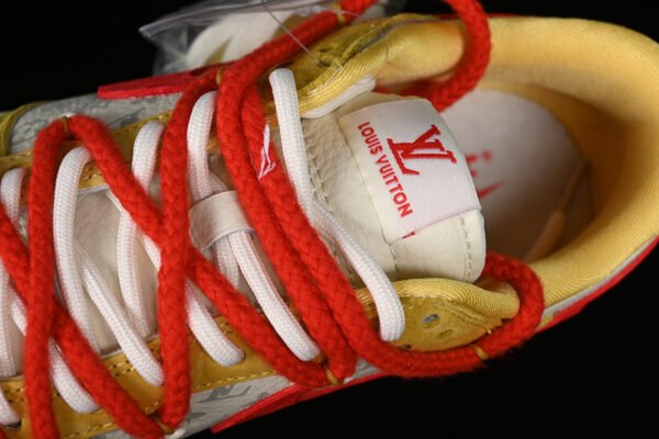 DUNK LOW LV WHITE_YELLOW_RED