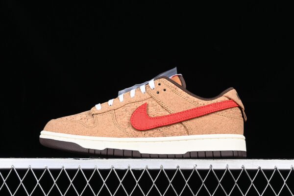 CLOT X DUNK LOW SP CORK NATURAL_FLAX_COCONUT MILK_BAROQUE BROWN