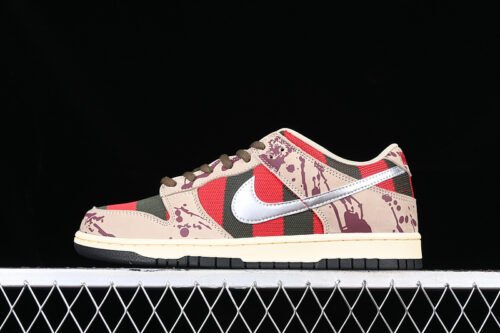 DUNK LOW PRO SB FREDDY KRUEGER TAUPE_CHROME