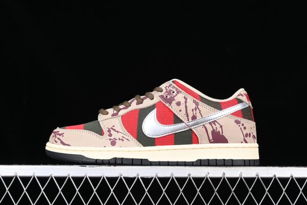 DUNK LOW PRO SB FREDDY KRUEGER TAUPE_CHROME