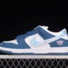 BORN X RAISED X DUNK LOW SB ONE BLOCK AT A TIME DEEP ROYAL BLUE_WHITE_WHITE