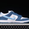 BORN X RAISED X DUNK LOW SB ONE BLOCK AT A TIME DEEP ROYAL BLUE_WHITE_WHITE